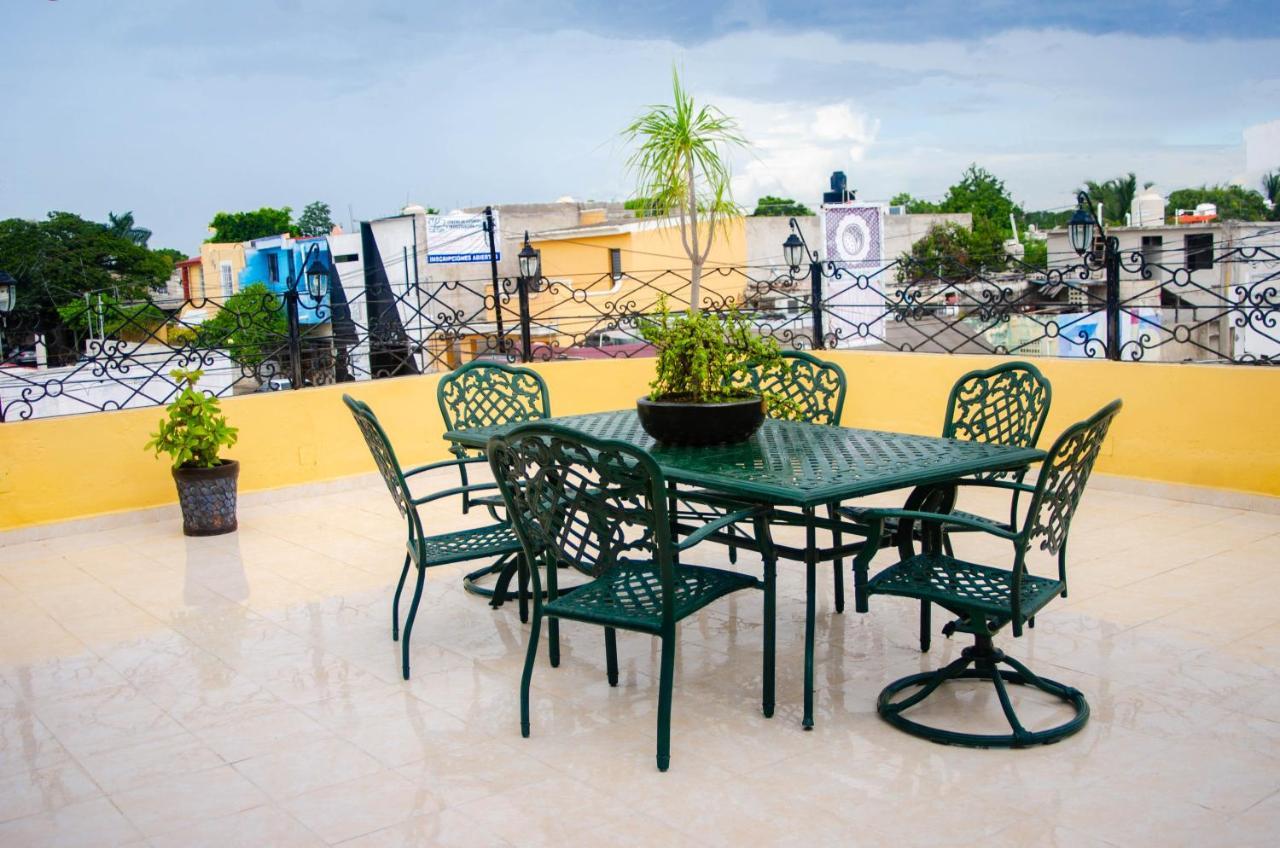 Hotel Villa Angeles Campeche Dış mekan fotoğraf