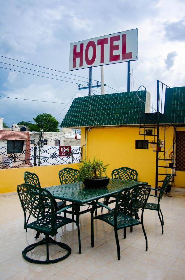 Hotel Villa Angeles Campeche Dış mekan fotoğraf